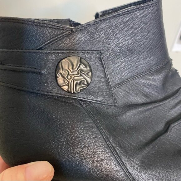 ALBERTO Womens Black Ankle Booties with Inner Zipper 2” heel - Picture 8 of 15